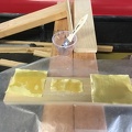 Making some Kevlar and Epoxy Squares to help Secure Deck
